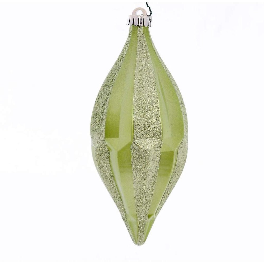 10" Celadon Candy Glitter Shuttle 2/Bag