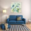Casual Moments | Woven Tapestry Wall Art Hanging | | 100% Cotton USA Size 35x35 view 3