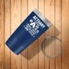 Actuary Cup - Miracle Worker Isn't Job Title - 20oz Blue Tea, Coffee Tumbler view 2