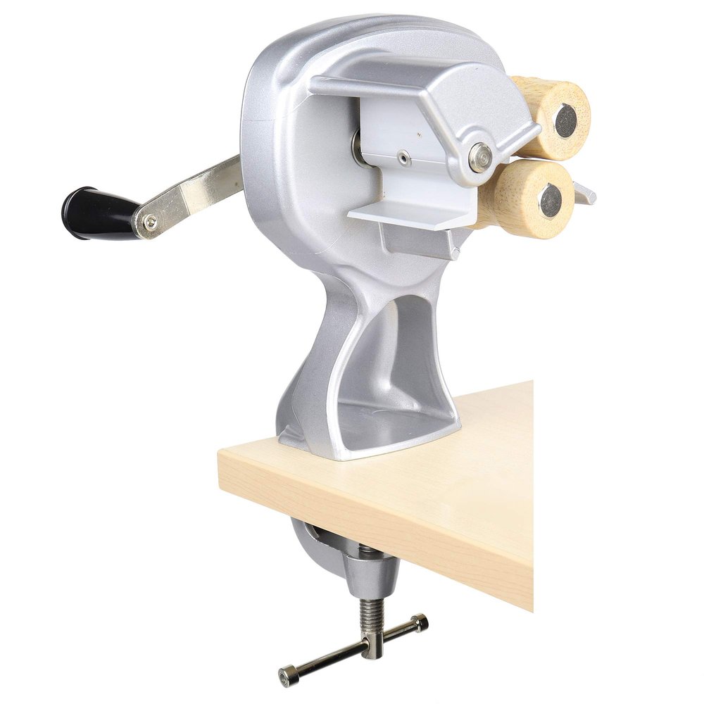 BakeDeco Cavatelli Maker with Nonstick Coating and Wooden Rollers