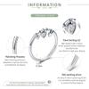 Bansriracha 925 Sterling Silver Glittering Heart Clear CZ Anel Female Ring Women Wedding Engagement Jewelry (8) view 2