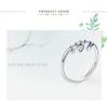 Bansriracha 925 Sterling Silver Glittering Heart Clear CZ Anel Female Ring Women Wedding Engagement Jewelry (5) view 3