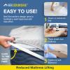BED SCRUNCHIE Sheet Holder Straps - Heavy Duty Gripper Clips - Strengthened Parachute Cord - 360 Degree Bed Sheet Tightener - Strongest and Effective Extender - Fits All Mattress Sizes view 2