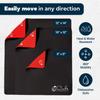 3 Pack Heat Resistant Mats for Countertop Heat Pad Protector & Appliance Sliders for Kitchen Cut to fit, Compatible with Ninja, Cuisinart, KitchenAid, Keurig & More view 4