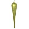 11 Lime Glitter Drop Ornament 3/Bag view 1