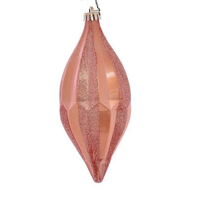 10" Rose Gold Candy Glitter Shuttle 2/Bg