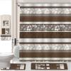Daniel's Bath & Beyond 18Pc Banded Rochelle Brown view 1