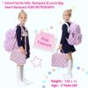 VX VONXURY Lunch Bags, Insulated Girls Lunch Box Cute Unicorn Thermal Kids Lunch Tote with Removable Shoulder Strap view 2