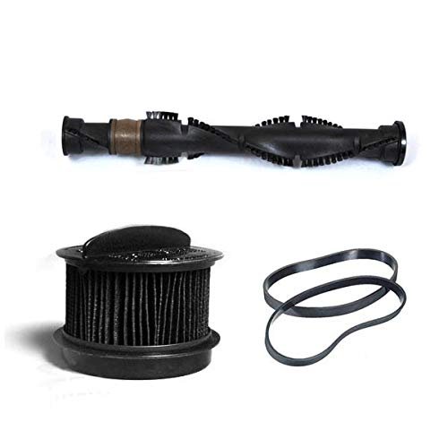Replacement Part for Bissell Vacuum Cleaner 1 Brusroll with 1 Pated Cartreg Filter and 2 Flat Belt for Models 26T5, 35766, 3576M