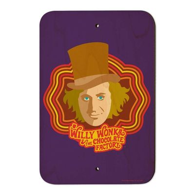 Willy Wonka and The Chocolate Factory Willy Wonka Home Business Office Sign