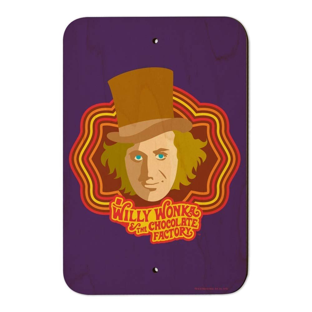 Willy Wonka and The Chocolate Factory Willy Wonka Home Business Office Sign