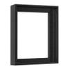 Canvas Floater Frame for Finished Canvas Art, 1.25" Deep Floating Shadow Gap Design, Modern Wall Decor for Home & Office, Gallery Style Display, Hardware Included (Black, 8x8) view 2