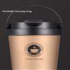 304 Stainless Steel Coffee Cup Hand-held Double-layer Vacuum Insulation Cup Car Portable Water Cup Gift Cup view 4