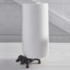 47th & Main Cast Iron Paper Towel Holder, 12-Inches Tall, Dog view 3