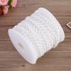 82ft Pearl Beads String, Pearl Garland Beaded Trim, Delicate Decorative Pearls String for Wedding Party Supplies(White) view 2