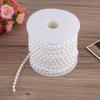 82ft Pearl Beads String, Pearl Garland Beaded Trim, Delicate Decorative Pearls String for Wedding Party Supplies(White) view 3