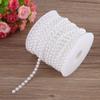 82ft Pearl Beads String, Pearl Garland Beaded Trim, Delicate Decorative Pearls String for Wedding Party Supplies(White) view 4