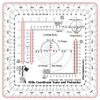 MapTools Risk Estimate Distances (Reds) Coordinate Grid Reader and Protractor view 4