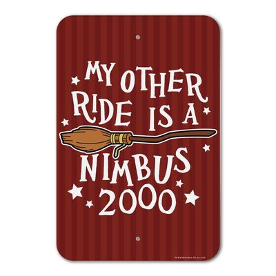 GRAPHICS & MORE Harry Potter My Other Ride is a Nimbus 2000 Home Business Office Sign