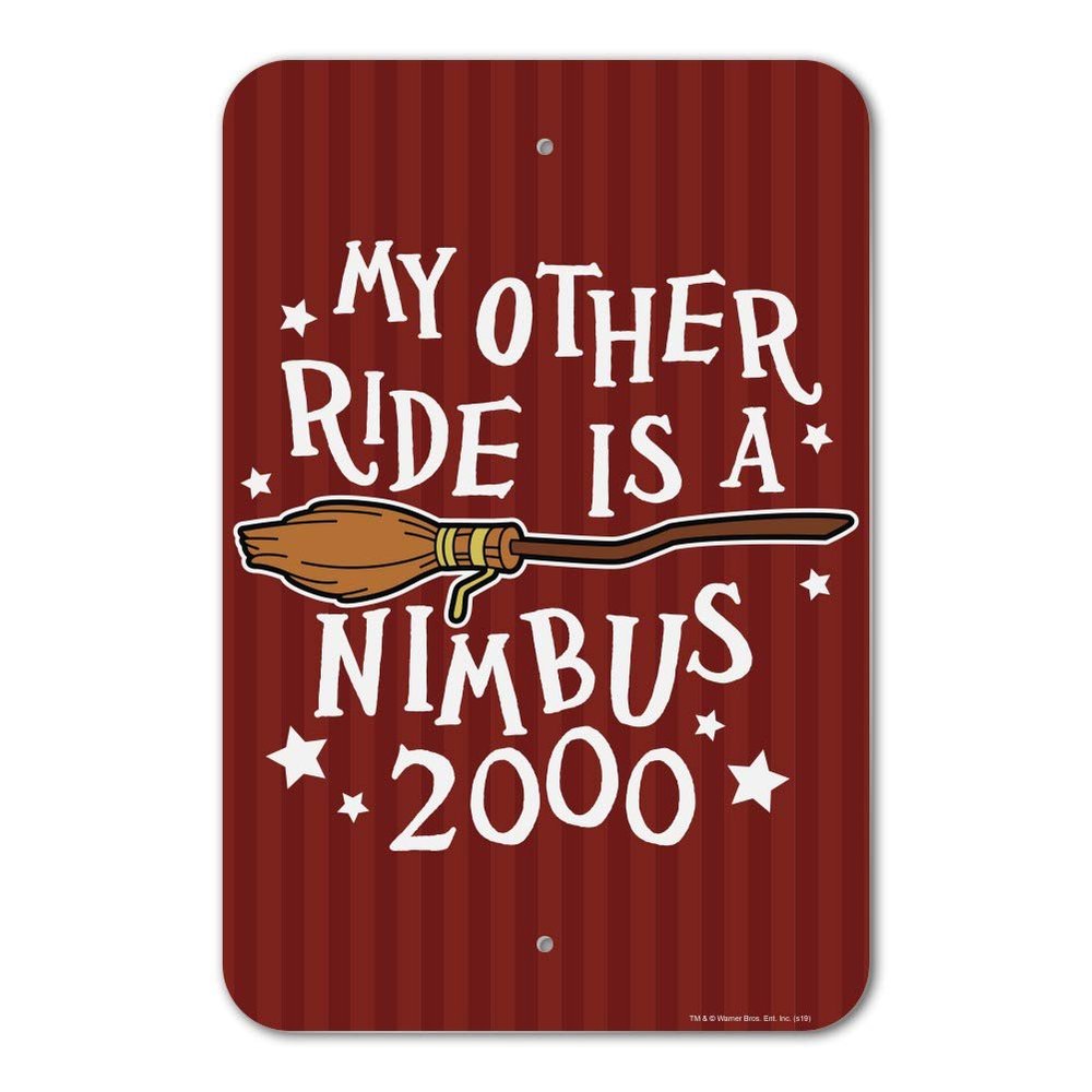 GRAPHICS & MORE Harry Potter My Other Ride is a Nimbus 2000 Home Business Office Sign