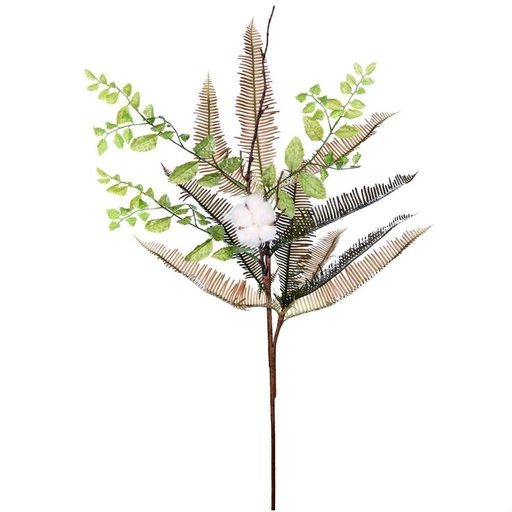 31 Green Fern Cotton Spray Pk/2