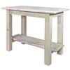 Montana Woodworks Homestead Collection Console Table with Shelf, Ready to Finish view 3