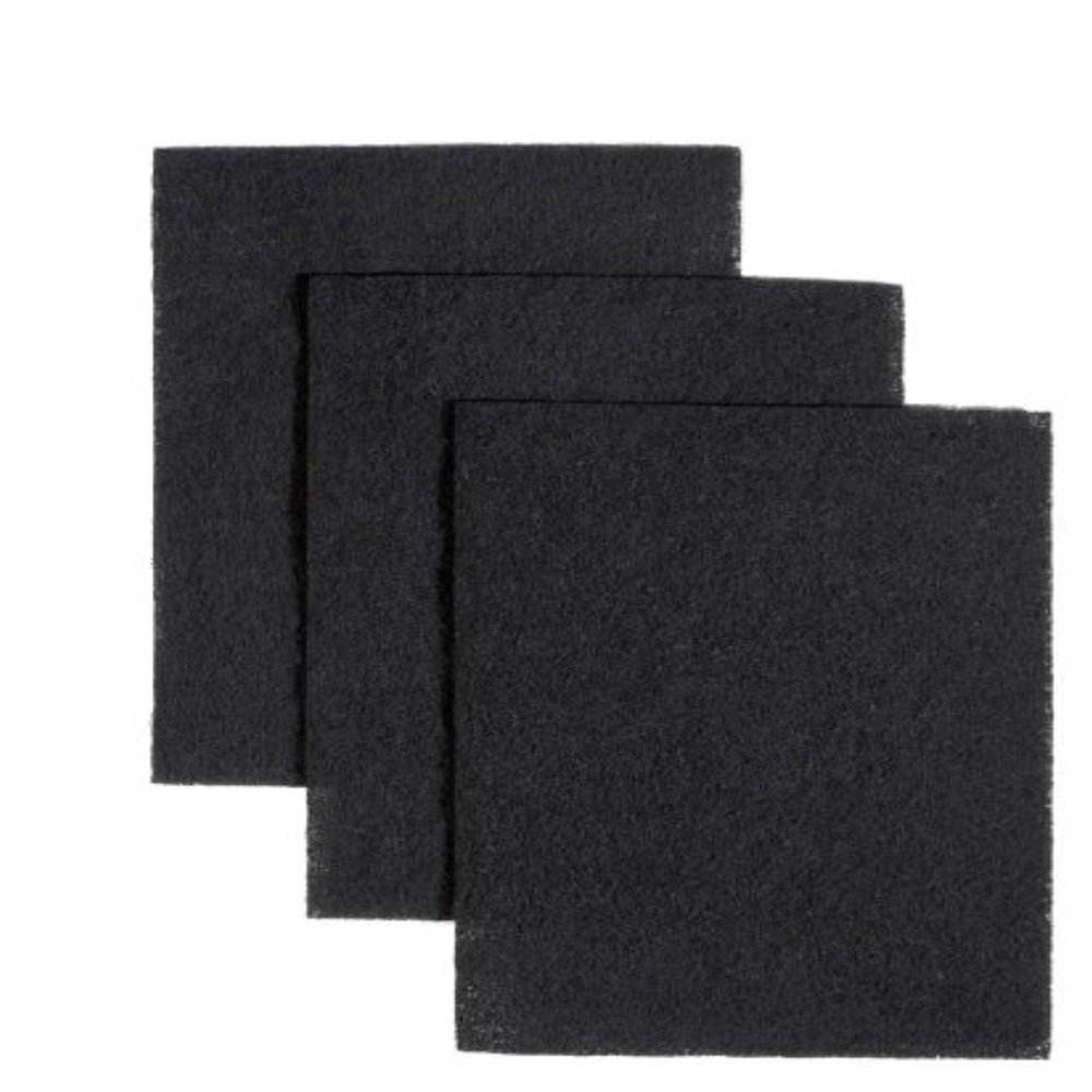 CFS Cut to Fit Charcoal Carbon Air Filter Pad, 17.5 x 11.8 in, 3 Pack