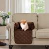 Brilliant Sunshine Premium Calming Dog Bed Mat, Silky Velvet, Removable Washable Cover, Cushion Protector and Couch Covers for Dogs, Pets, Cats, Small, Chocolate view 1