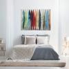Even Flow by Randy Hibberd | Woven Tapestry Wall Art Hanging | Artissimo Design | 100% Cotton USA Size 67x45 view 2