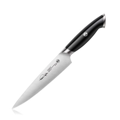 Cangshan Thomas Keller Signature Collection Swedish Powder Steel Forged, 7-Inch Utility Knife, Black
