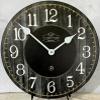 Black & Gray Wood Slats Wall Clock | Ultra Quiet Quartz Mechanism | Hand Made in USA Beautiful Crisp Lasting Color | Comes in 8 Sizes | 18-Inch view 3