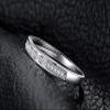 Bansriracha Cubic Zirconia Half Eternity Channel Set Wedding Band 925 Sterling Silver Rings Promise Anniversary Fashion Women (7) view 4