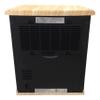 Heat Storm Portable Electric Space Heater, 1500-Watt Cabinet Infrared Quartz Element Heater With Digital Thermostat, Remote Control, washable Filter Modern Design (Beige), 17x14x12 in view 4