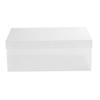 JLCHEN Clear Women's Shoe Box - Heavy Duty Stackable Shoe Storage 28 * 18 * 9.5cm (4,White) view 1