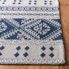 SAFAVIEH Area Rug 8x10 - Augustine Collection - Large - Navy & Creme, Rustic Boho Design, Easy Cleaning, Ideal for Living Room, Bedroom, Office, Dining Space (AGT445N) view 4