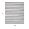 SAFAVIEH Area Rug 8x10 - Augustine Collection - Large - Black & Light Grey, Stripe Design, Easy Cleaning, Ideal for Living Room, Bedroom, Office, Dining Space (AGT419H) view 2