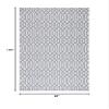 SAFAVIEH Area Rug 8x10 - Augustine Collection - Large - Anthracite & Light Grey, Geometric Design, Easy Cleaning, Ideal for Living Room, Bedroom, Office, Dining Space (AGT421G) view 2
