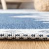 SAFAVIEH Area Rug 8x10 - Augustine Collection - Large - Navy & Creme, Rustic Boho Tribal Design, Easy Cleaning, Ideal for Living Room, Bedroom, Office, Dining Space (AGT426N) view 4