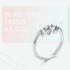 Bansriracha 925 Sterling Silver Glittering Heart Clear CZ Anel Female Ring Women Wedding Engagement Jewelry (9) view 1