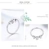 Bansriracha 925 Sterling Silver Glittering Heart Clear CZ Anel Female Ring Women Wedding Engagement Jewelry (9) view 4