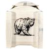Montana Woodworks Homestead Collection Magazine Rack with Laser Engraved Bear Design, 18" L x 14" W x 16" H, Ready to Finish view 3