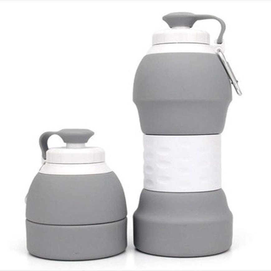 Folding Silicone Telescopic Water Cup Portable Fall-resistant Cup Outdoor Travel Sports Kettle Pocket Cup