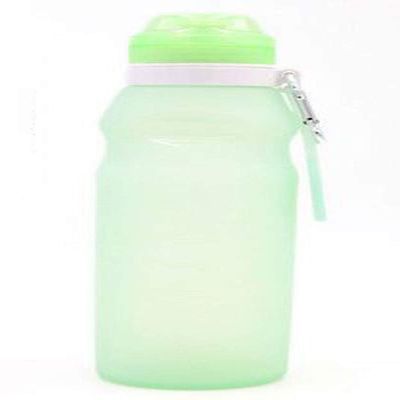 Portable Collapsible Silicone Cup Soft Frog Glue Outdoor Travel Silicone Cup