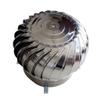 LXLTL Chimney Spinner Cowl, Stainless Steel Spinner Anti Downdraught Chimney Cowl with Rotating Cap Ventilation pipefit,300mm view 1