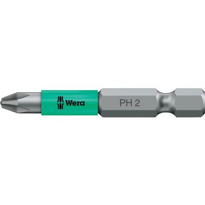 Wera 05323780001 - ACR PH 2 X 50 MM PHILLIPS ANTI-MAR BIT