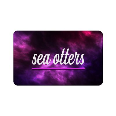 Makoroni - SEA OTTERS Rectangle Magnet, 2"x3" Refrigerator Magnet, DesE43
