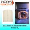 Earth Stove Door Glass Kit (BV400, BV400-2, BV400c, BV450c, BV500c, 1800HT, 2800HT, 1900HT-M) view 2