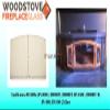 Earth Stove Door Glass Kit (BV400, BV400-2, BV400c, BV450c, BV500c, 1800HT, 2800HT, 1900HT-M) view 3