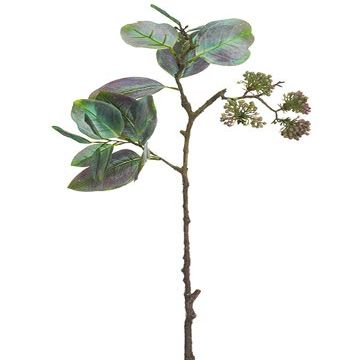 Arcadia Silk Plantation 27" Eucalyptus Spray with Seed Green (Pack of 12)