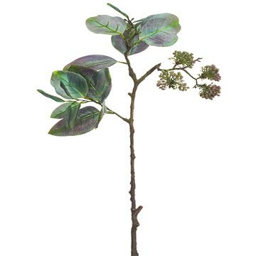 Arcadia Silk Plantation 27" Eucalyptus Spray with Seed Green (Pack of 12)